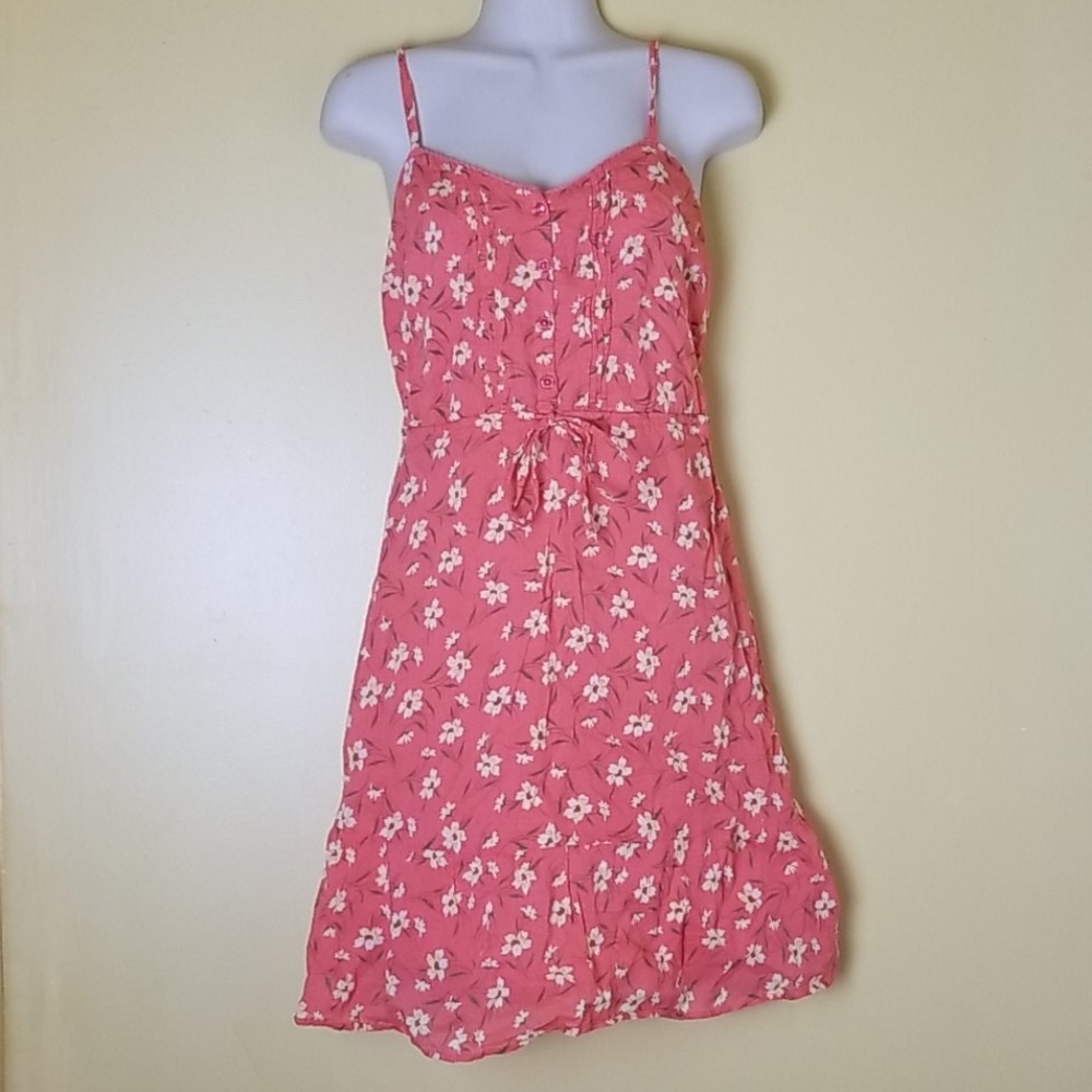 Old Navy Coral Floral Dress